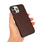 iPhone 13 Pro Genuine Leather Case Crocodile Texture