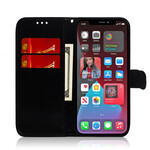 Cover iPhone 13 Pro Simili Cuir Couverture Miroir