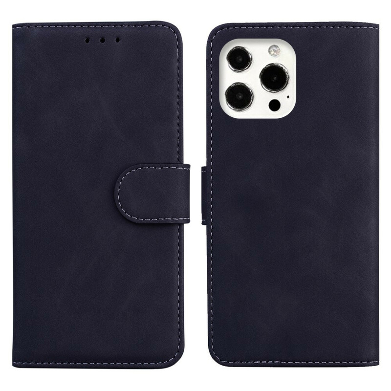 Cover iPhone 13 Pro Style Cuir Couture