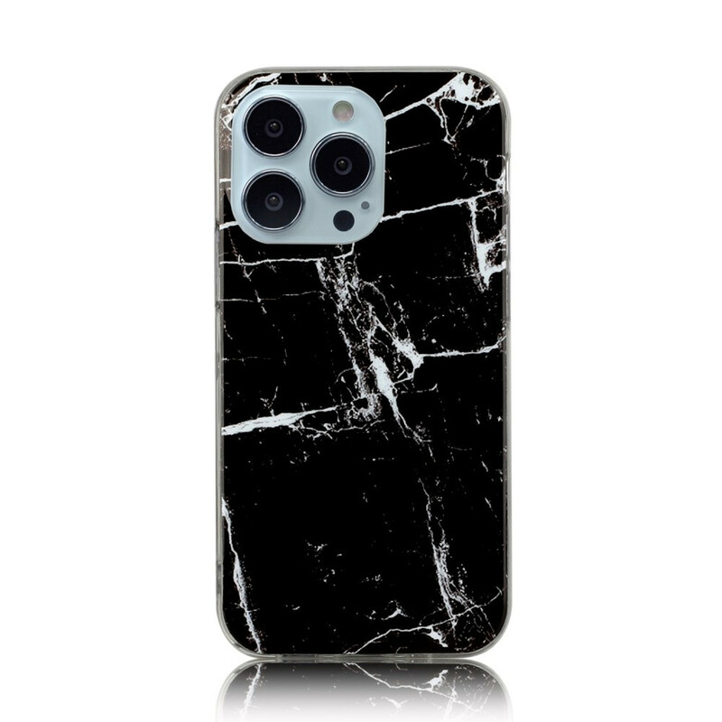 white marble iphone 13 pro case