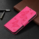 Case for iPhone 13 Pro Butterfly Printed Lanyard