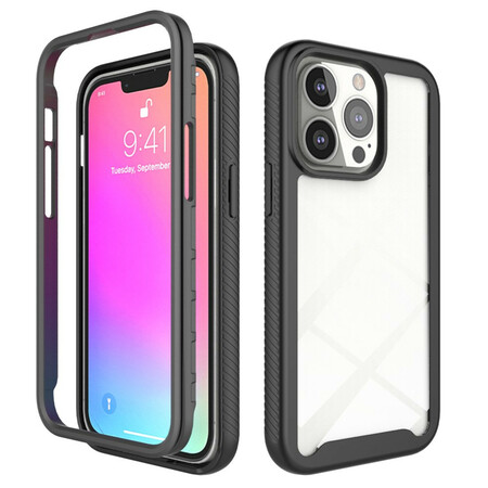 iPhone 13 Pro Case Hybrid Design Silicone Edges