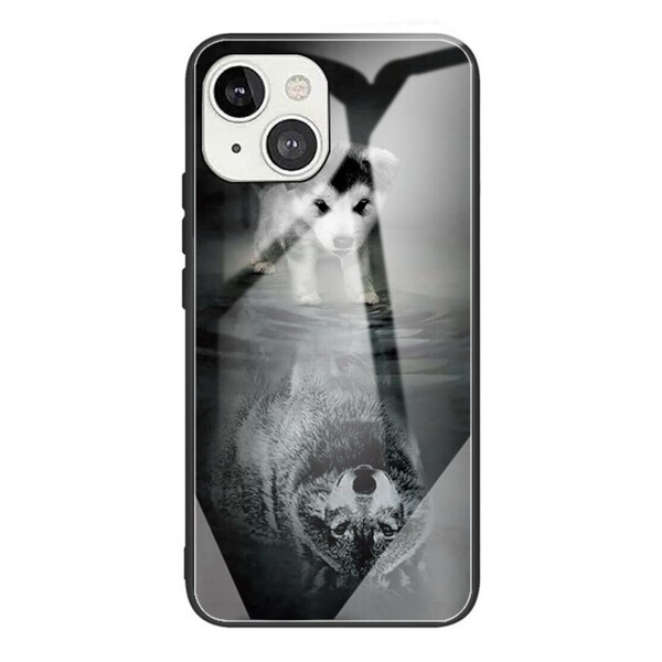 Case iPhone 13 Pro Max Tempered Glass Puppy Dream