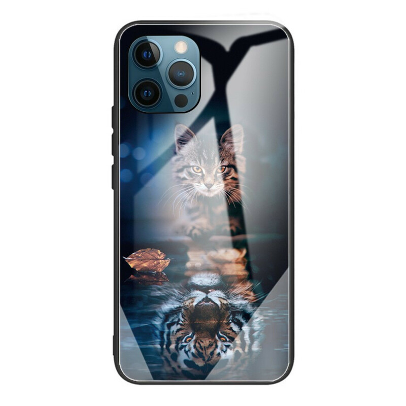 Case iPhone 13 Pro Max Tempered Glass My Tiger