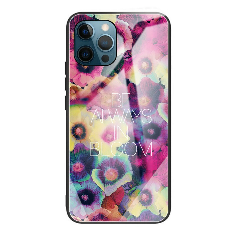 Case iPhone 13 Pro Max Verre trempé Be Always in Bloom