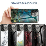 Case iPhone 13 Pro Tempered Glass Marble Colors