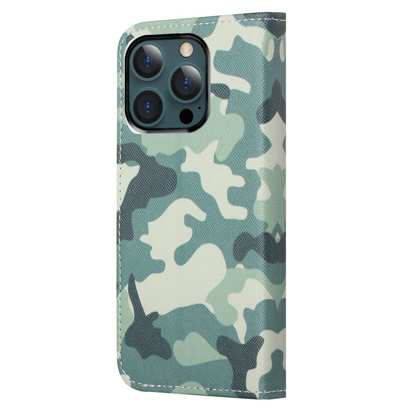 Cover iPhone 13 Pro Max Camouflage Militaire