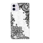 Case iPhone 13 Pro Max Flowers Lace