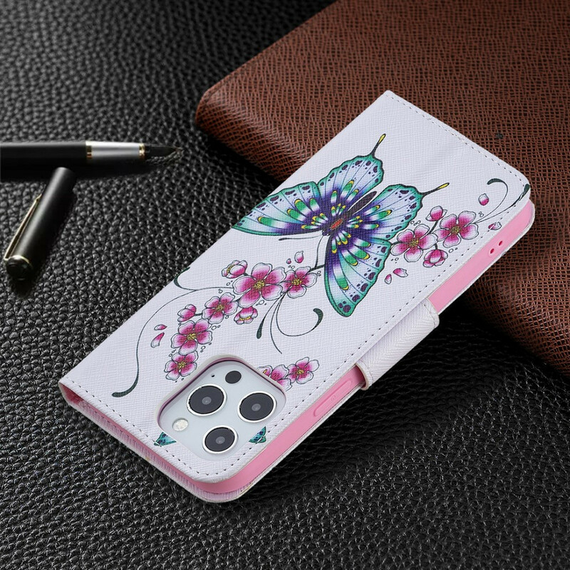 Case for iPhone 13 Pro Max Incredible Butterflies
