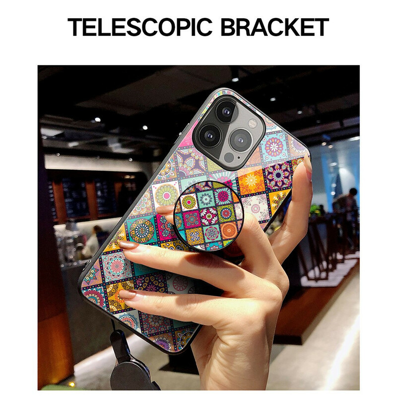 iPhone 13 Pro Magnetic Patchwork Case