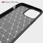 Brushed Carbon Fiber iPhone 13 inch Max Case