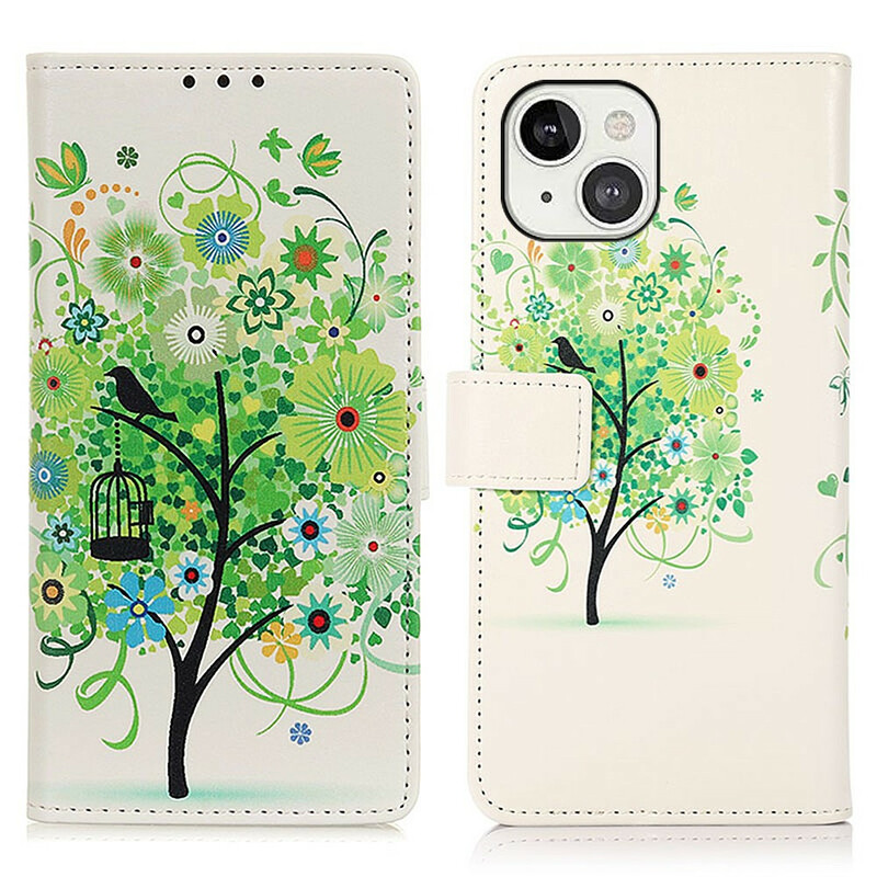 Case iPhone 13 Flowered Tree