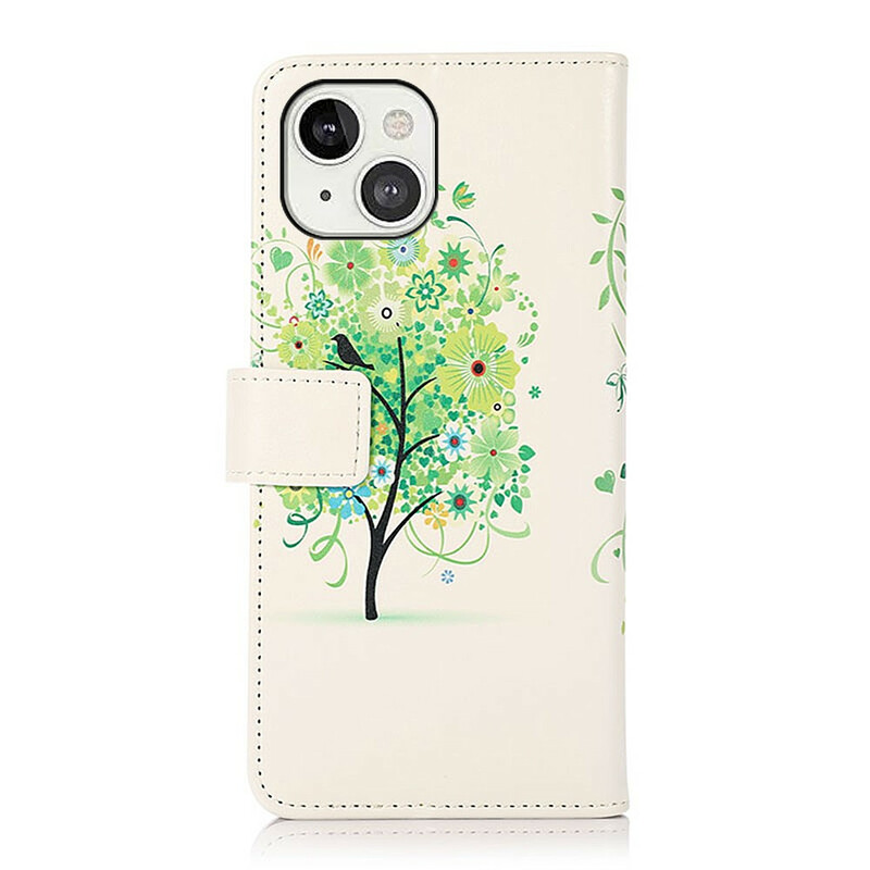 Case iPhone 13 Flowered Tree