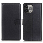 Cover iPhone 13 Pro Max Simili Cuir Traditionnel