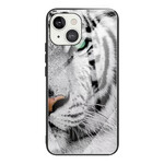 IPhone 13 Tiger Tempered Glass Case
