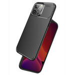 Case iPhone 13 Pro Max Flexible Texture Carbon Fiber