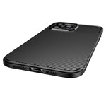 Case iPhone 13 Pro Max Flexible Texture Carbon Fiber