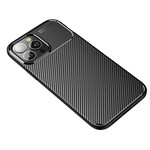 Case iPhone 13 Pro Max Flexible Texture Carbon Fiber