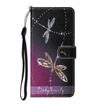 Case iPhone 13 Dragonfly with Lanyard