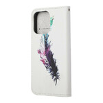iPhone 13 Feather Lanyard Case