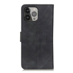 Cover iPhone 13 Pro Max Mate Effet Cuir Vintage KHAZNEH