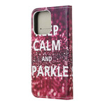 Cover iPhone 13 Keep Calm and Sparkle
