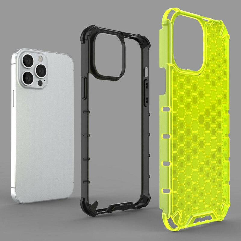 Case iPhone 13 Pro Max Honeycomb Style