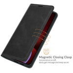 Flip Cover iPhone 13 Pro Max Soft Leather Effect Silk