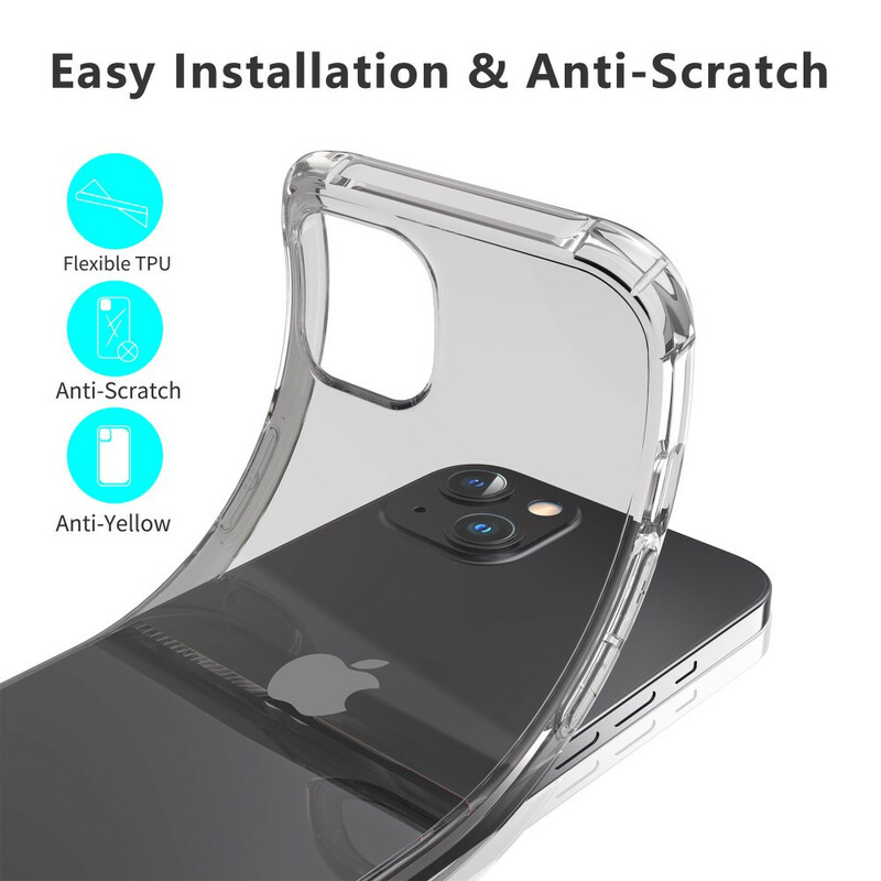 iPhone 13 Pro Max Transparent LEEU Protective Cushions