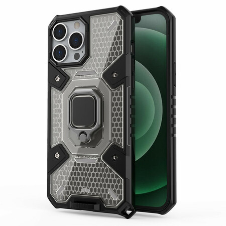 iPhone 13 Pro Max Honeycomb Case with Ring