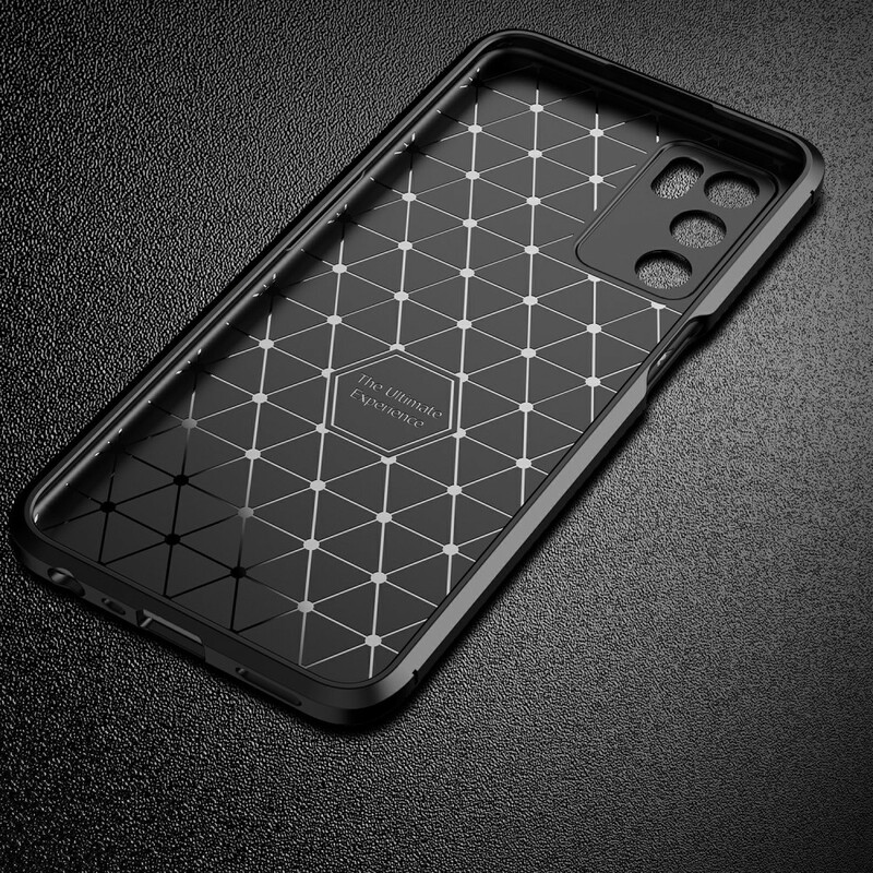 Oppo A16 Flexible Carbon Fiber Texture Case