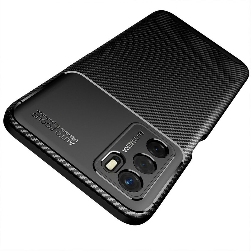 Oppo A16 Flexible Carbon Fiber Texture Case