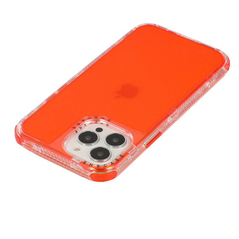 Multicolored logo transparent iPhone 13 Pro Max case