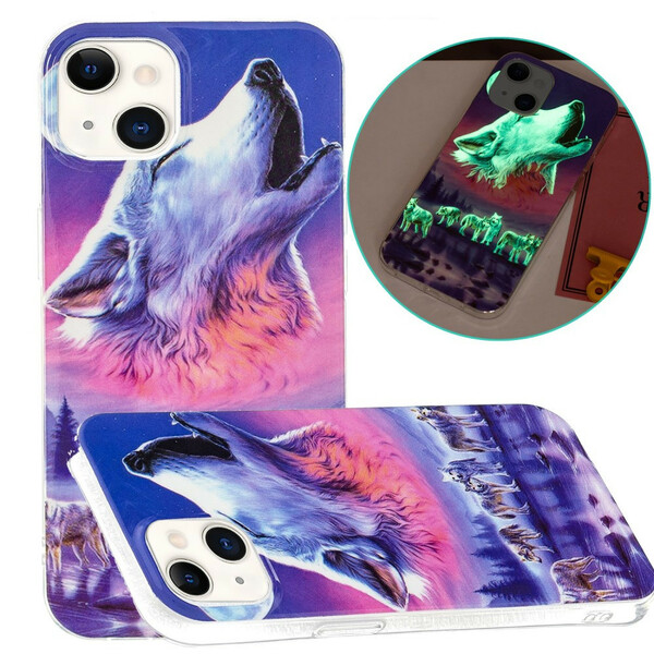 Case iPhone 13 Serie Loup Fluorescent