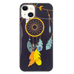 Unique Fluorescent iPhone 13 Dreamcatcher Case