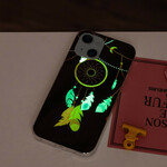 Unique Fluorescent iPhone 13 Dreamcatcher Case