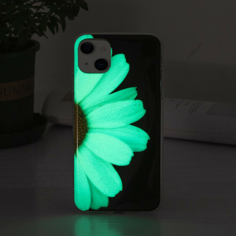Case iPhone 13 Série Fleurs Fluorescentes