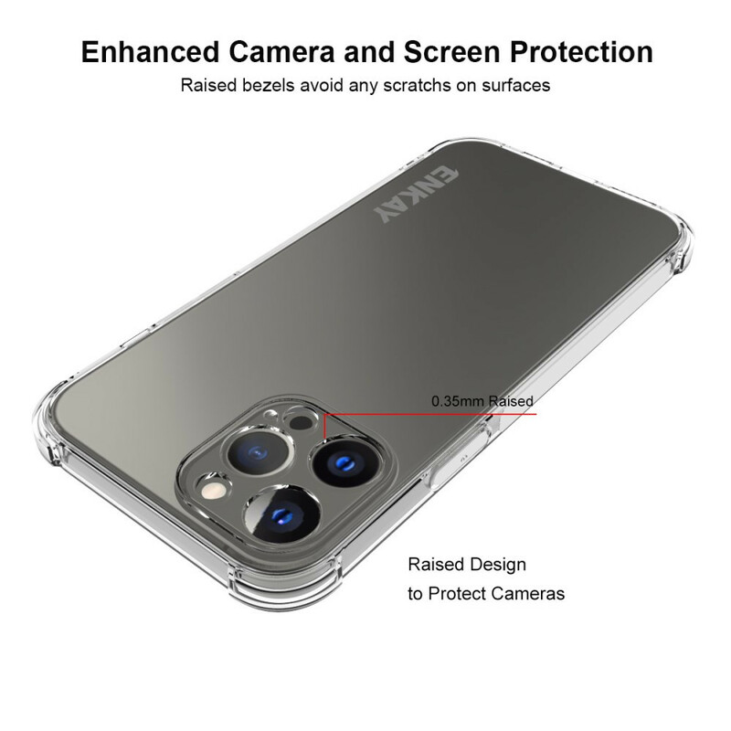 Case iPhone 13 Pro Max Transparent ENKAY