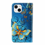 Case iPhone 13 Variations Butterflies with Lanyard
