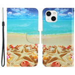 iPhone 13 Beach Lanyard Case