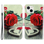Romantic Pink iPhone 13 Lanyard Case