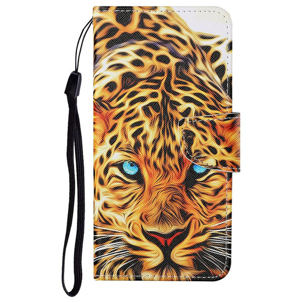 iPhone 13 Tiger Case with Strap
