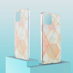 Case iPhone 13 Geometric Flashy Marble