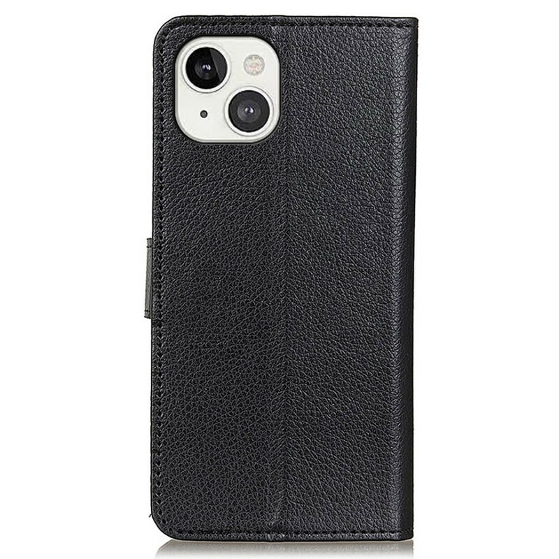 Case for iPhone 13 Leatherette Lychee Traditional