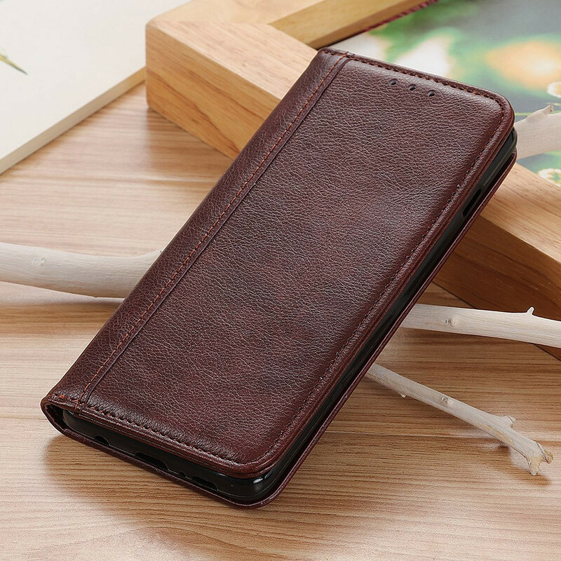 Flip Cover iPhone 13 Leather Split Elegance