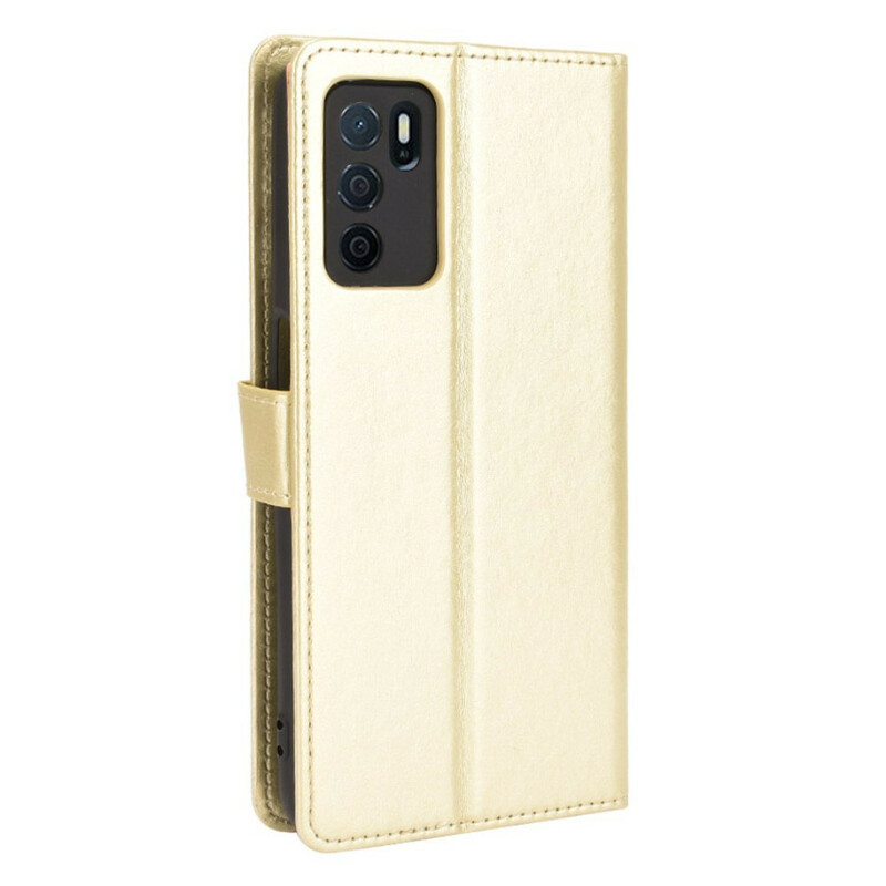 Cover Oppo A16 / A16s Simili Cuir Flashy
