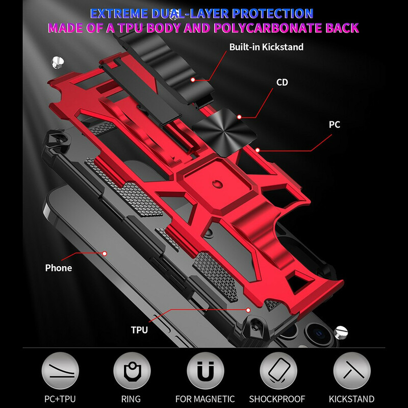 iPhone 13 Detachable Military Resistant Case