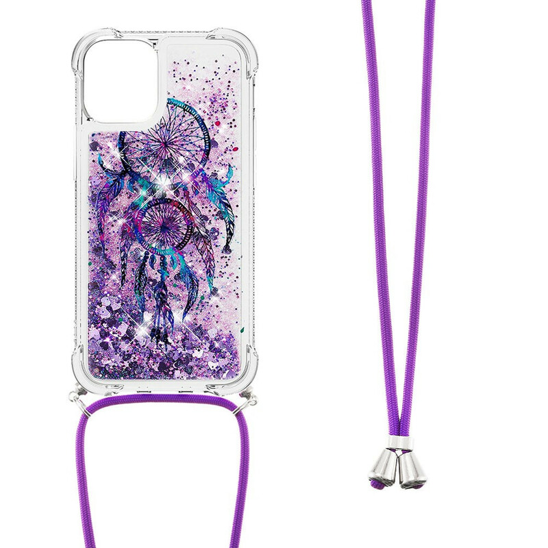 Sequined iPhone 13 Case Dream Catcher