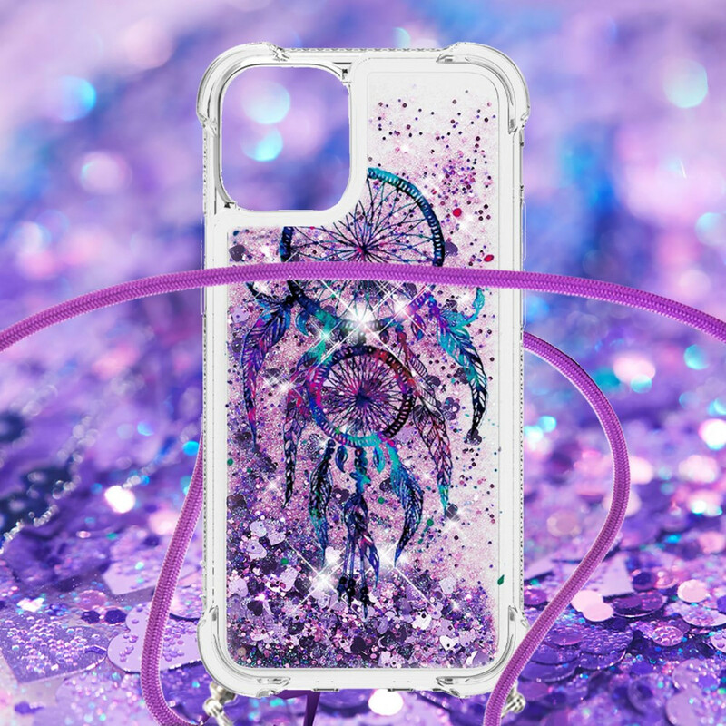 Sequined iPhone 13 Case Dream Catcher