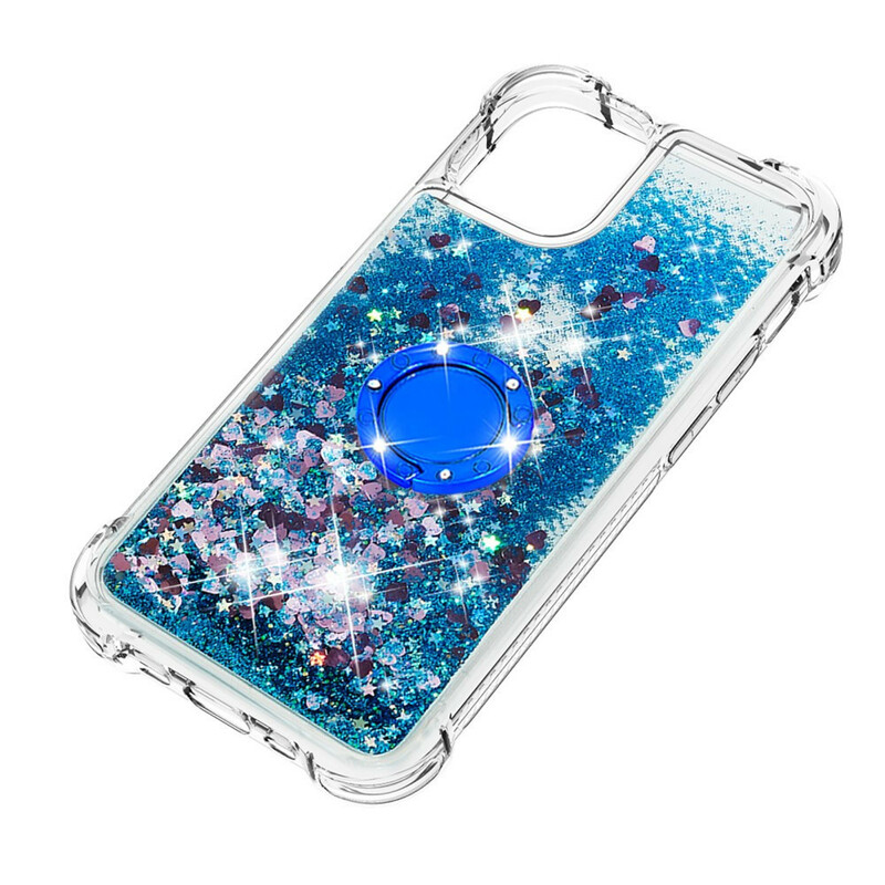 iPhone 13 Glitter Case with Ring Support